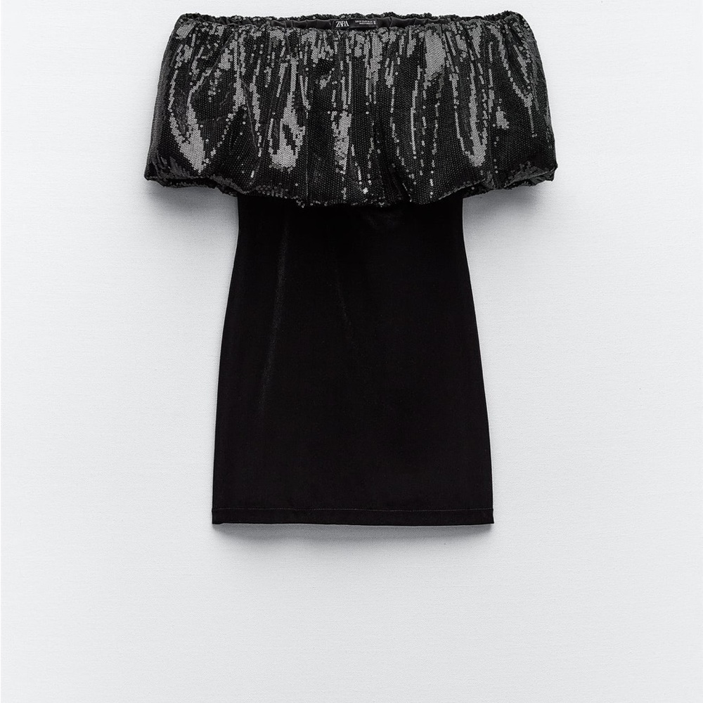 🖤🖤VELVET SEQUIN MINI DRESS🖤🖤